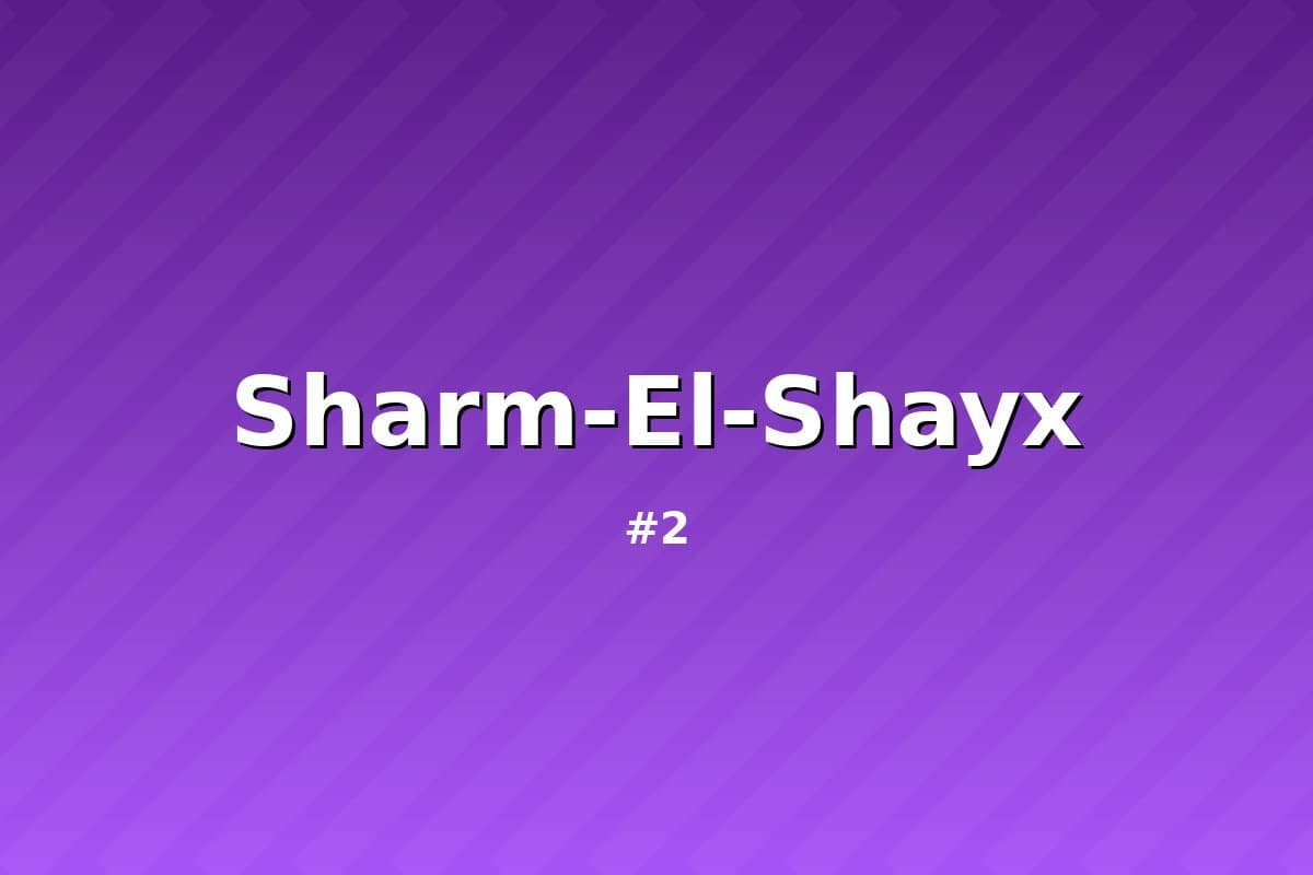 Sharm-El-Shayx — Qizil dengiz 2
