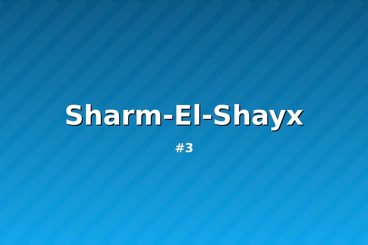 Sharm-El-Shayx — Qizil dengiz 3