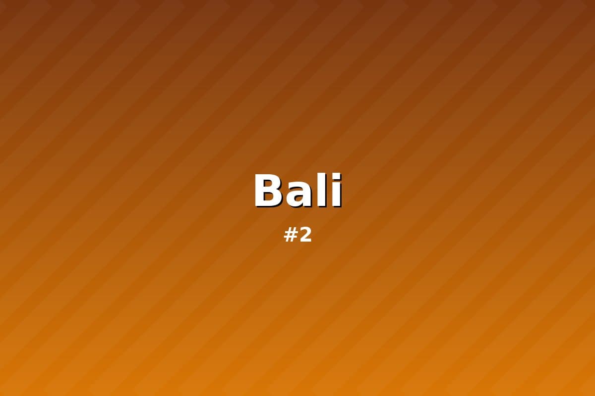Bali — Tropik orol jannati 2
