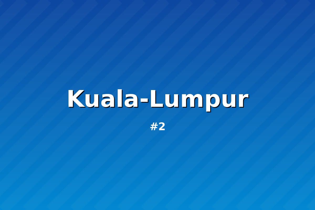 Kuala-Lumpur — Osiyo marvaridi 2