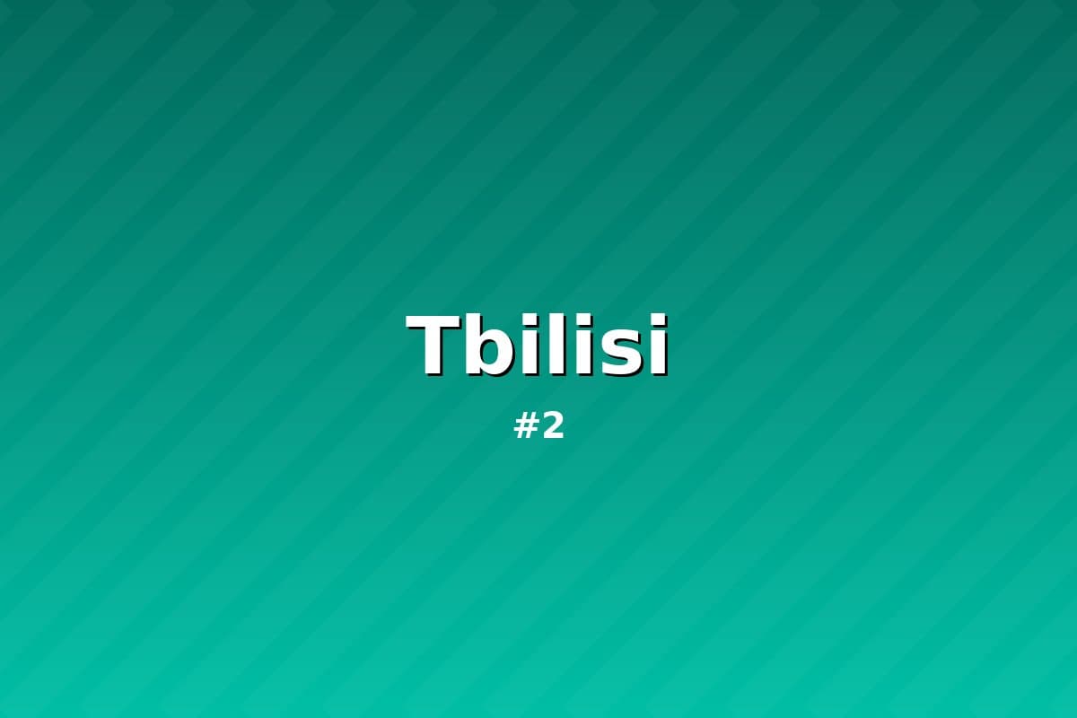 Tbilisi & Batumi — Gruziya sarguzashti 2