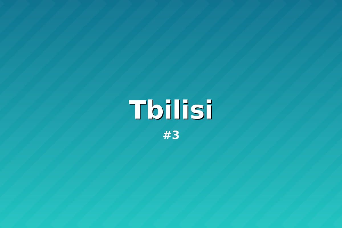 Tbilisi & Batumi — Gruziya sarguzashti 3